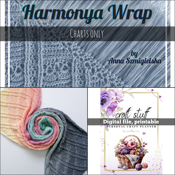 PDF bundle Harmonya wrap and purple planner.