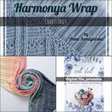 PDF bundle Harmonya wrap and blue planner.