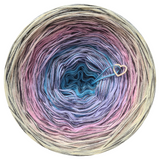 Ombreccino swirl capri, crocus, pink, peach, vanilla + anthracite