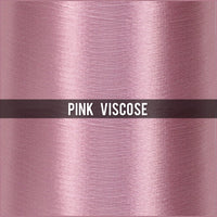 addition of pink viscose thread