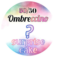 Ombreccino 50/50, Surprise Me Cake