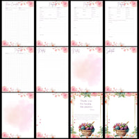 PDF bundle Harmonya wrap and pink planner.