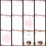 PDF bundle Harmonya wrap and pink planner.