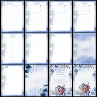 PDF bundle Harmonya wrap and blue planner.