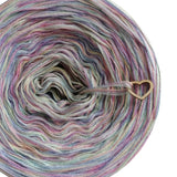 5 ply Ombreccino melange vanilla, pea, dragonfly, pink, crocus