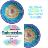 Ombreccino creme, vanilla, riviera, crocus