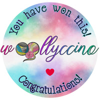 You have won this, congratulations (sticker)